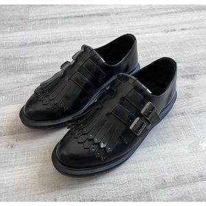 Dr. Martens Ellaria Black Leather Loafers (Size US 10) SALE!